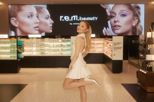 Ariana Grande at Sephora R.E.M. Beauty Presentation