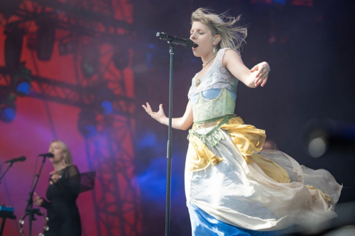 Aurora Performs at Roskilde Festival Denmark 4