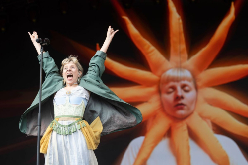 Aurora Performs at Roskilde Festival Denmark 5