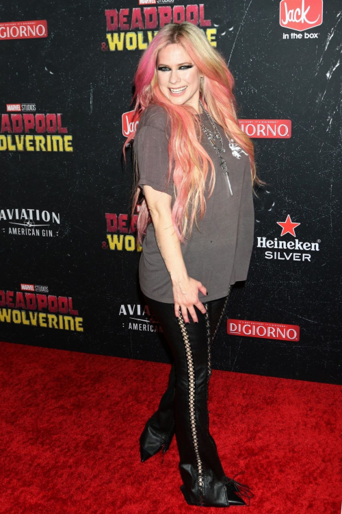 Avril Lavigne at Deadpool and Wolverine Premiere in New York 2