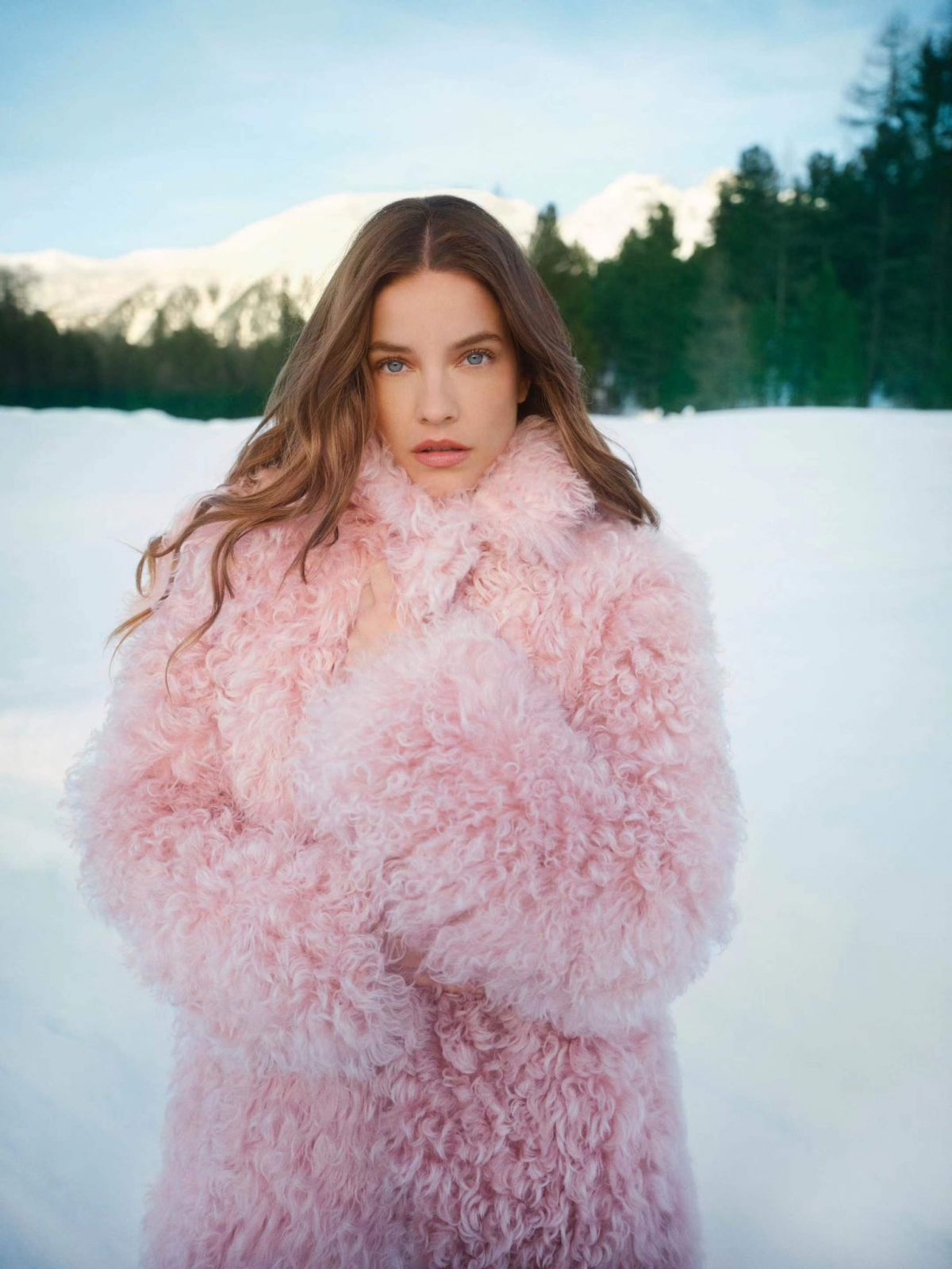 Barbara Palvin Ports 1961 Fall/Winter 2024 Collection