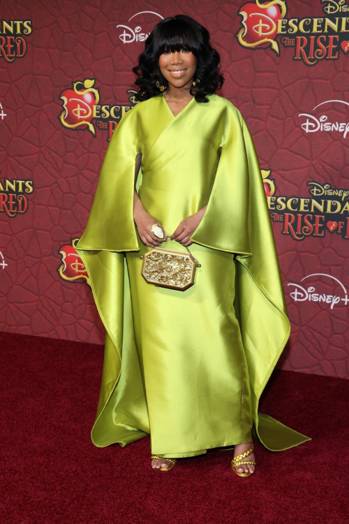 Brandy Norwood at Descendants The Rise Of Red Premiere Walt Disney Studios Burbank