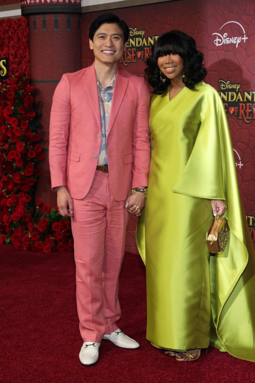 Brandy Norwood at Descendants The Rise Of Red Premiere Walt Disney Studios Burbank 6