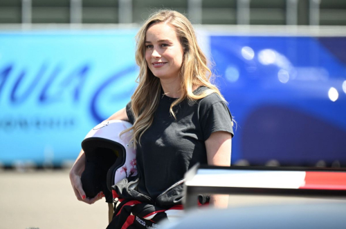 Brie Larson at Portland Formula E-Prix World Championship in Portland 3