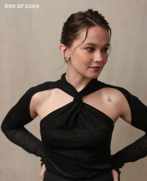 Cailee Spaeny Den of Geek Magazine Comic-Con Coverage