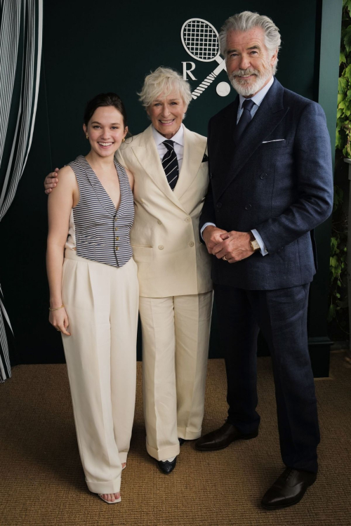 Cailee Spaeny Ralph Lauren Suite Wimbledon Championships London