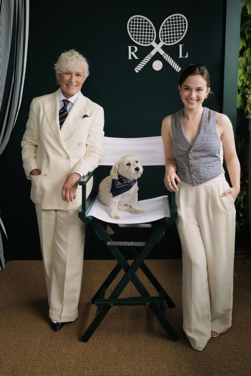 Cailee Spaeny Ralph Lauren Suite Wimbledon Championships London 1