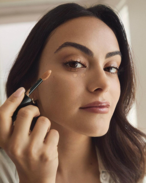 Camila Mendes for Armani Beauty Luminous Silk Campaign 2024 1