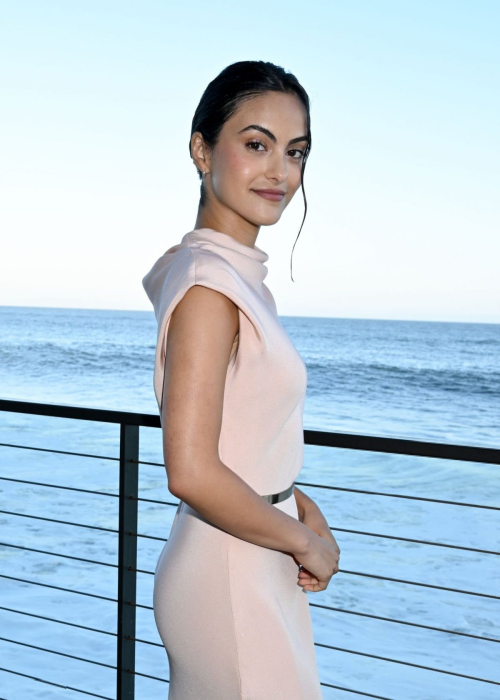 Camila Mendes Giorgio Armani Mare 2024 Collection Pop Up Malibu July 2024 1