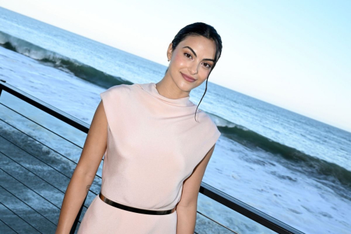 Camila Mendes Giorgio Armani Mare 2024 Collection Pop Up Malibu July 2024 6