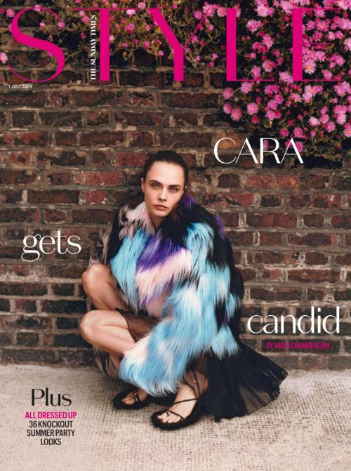 Cara Delevingne Cover Photoshoot for The Sunday Times Style, July 2024