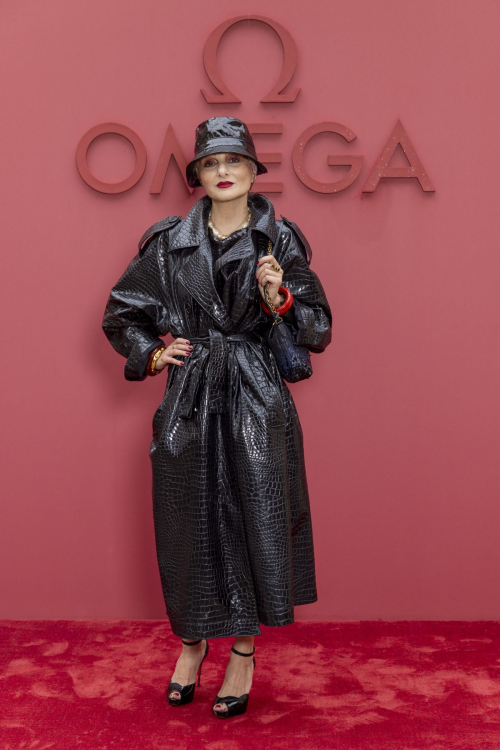 Catherine Baba at Opening Night of Omega House in Paris