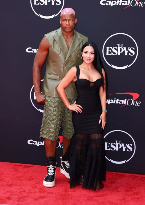 Celeste Brown and Pharaoh Brown at 2024 ESPY Awards at Dolby Theatre in Los Angeles