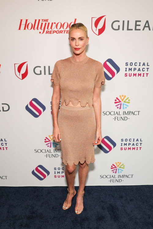 Charlize Theron at Social Impact Summit Future of Hollywood Philanthropy Los Angeles 4