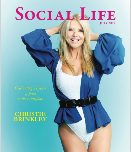 Christie Brinkley Cover Social Life Magazine July 2024