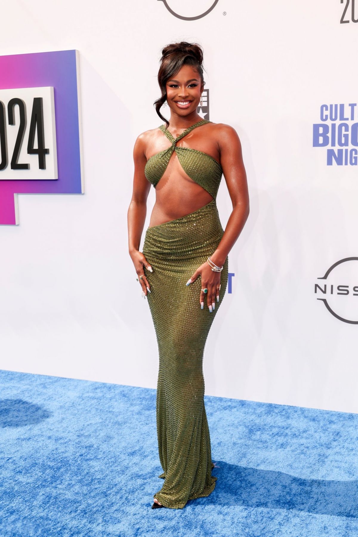 Coco Jones attends 2024 BET Awards in Los Angeles