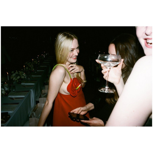 Dakota and Elle Fanning THR Power Stylists Dinner Photoshoot March 2023 1