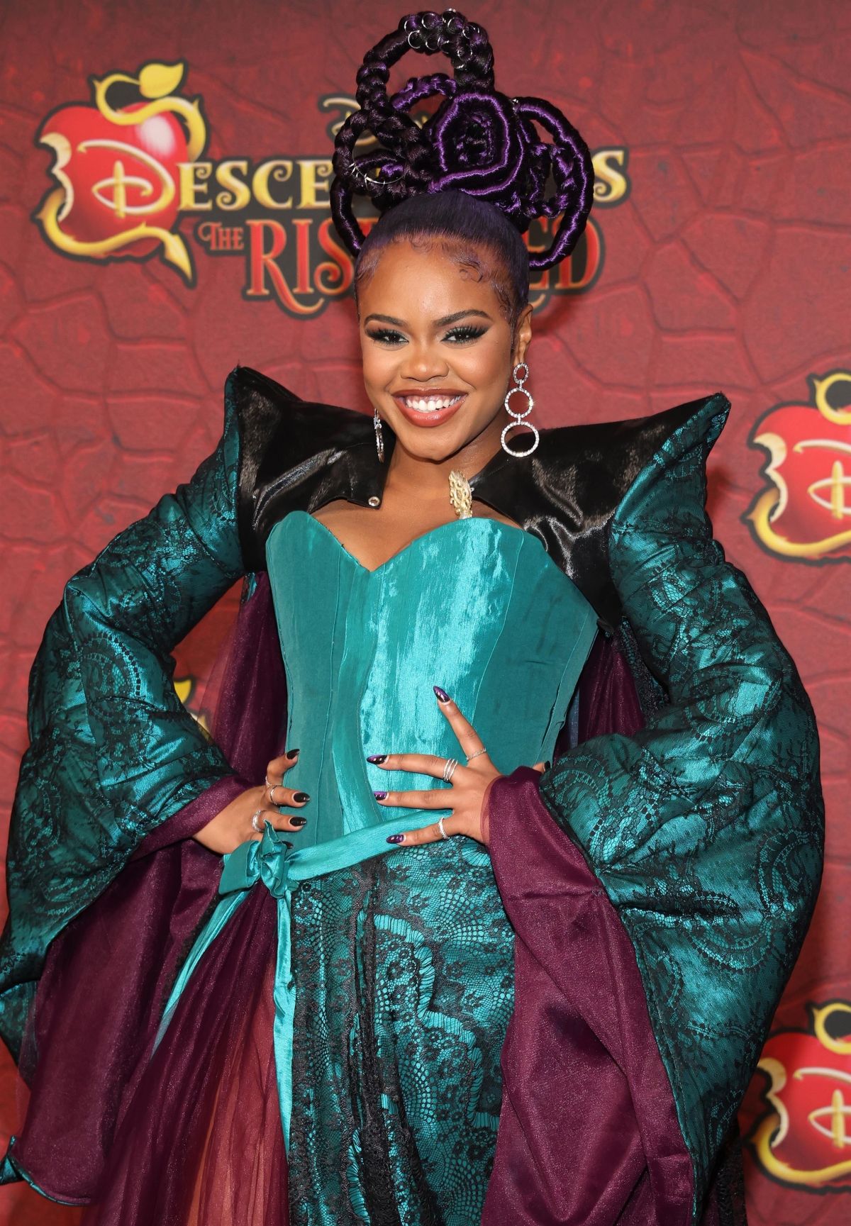 Dara Renee at Descendants The Rise Of Red Premiere Walt Disney Studios Burbank