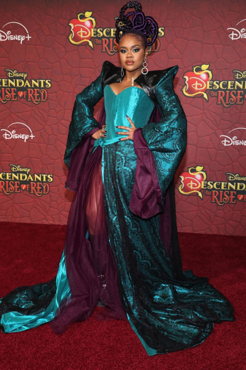 Dara Renee at Descendants The Rise Of Red Premiere Walt Disney Studios Burbank 4