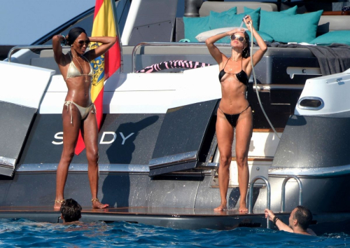 Eiza Gonzalez in Bikini at a Yacht Ibiza 7