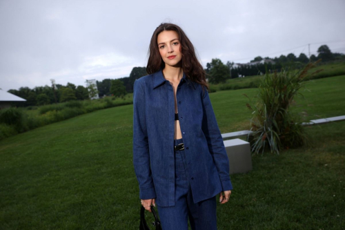 Ella Hunt at Net-a-Porter and Mr Porter Hamptons Party in Water Mill 1