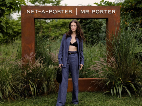 Ella Hunt at Net-a-Porter and Mr Porter Hamptons Party in Water Mill 2