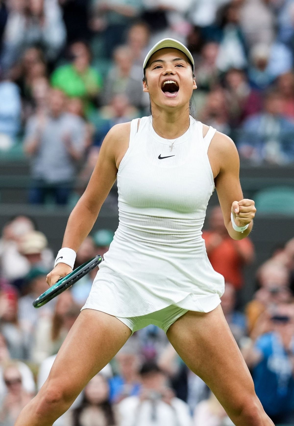 Emma Raducanu at Second Round at Wimbledon 2024 in London