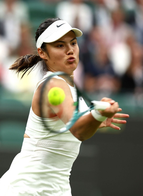 Emma Raducanu at Second Round at Wimbledon 2024 in London 1