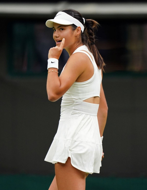 Emma Raducanu at Second Round at Wimbledon 2024 in London 4