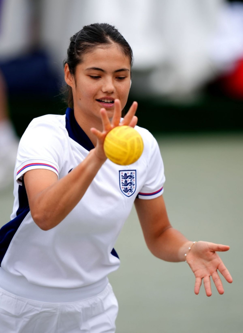 Emma Raducanu Practice Session Wimbledon 2024 London 2