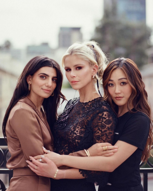 Erin Moriarty Karen Fukuhara and Claudia Doumit Prime Video Portraits