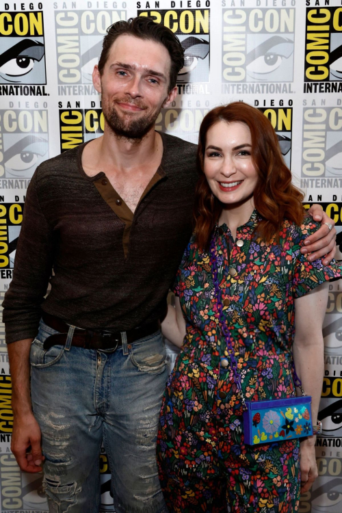 Felicia Day at Tim Travers and The Time Traveler’s Paradox Press Room at 2024 San Diego Comic-Con 1