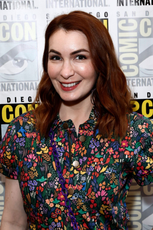 Felicia Day at Tim Travers and The Time Traveler’s Paradox Press Room at 2024 San Diego Comic-Con 3