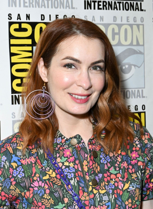 Felicia Day at Tim Travers and The Time Traveler’s Paradox Press Room at 2024 San Diego Comic-Con 5