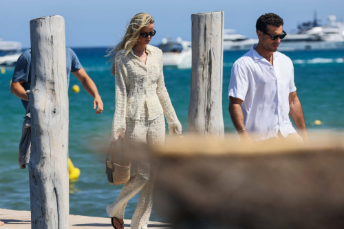 Frida Aasen and Tommy Chiabra Out in Saint-Tropez 6