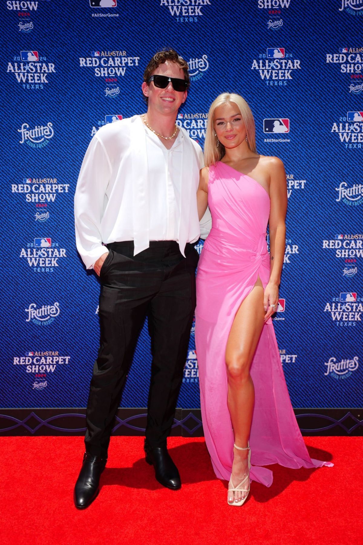 Georgia Ellenwood at MLB All-Star Red Carpet Arlington