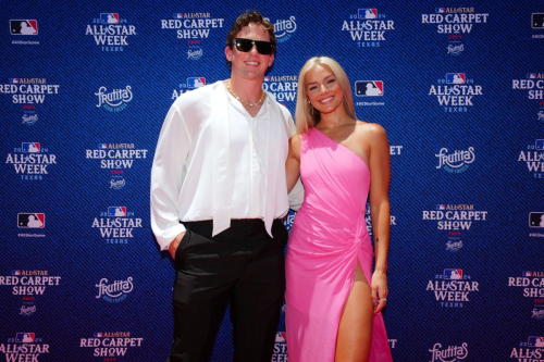 Georgia Ellenwood at MLB All-Star Red Carpet Arlington 2