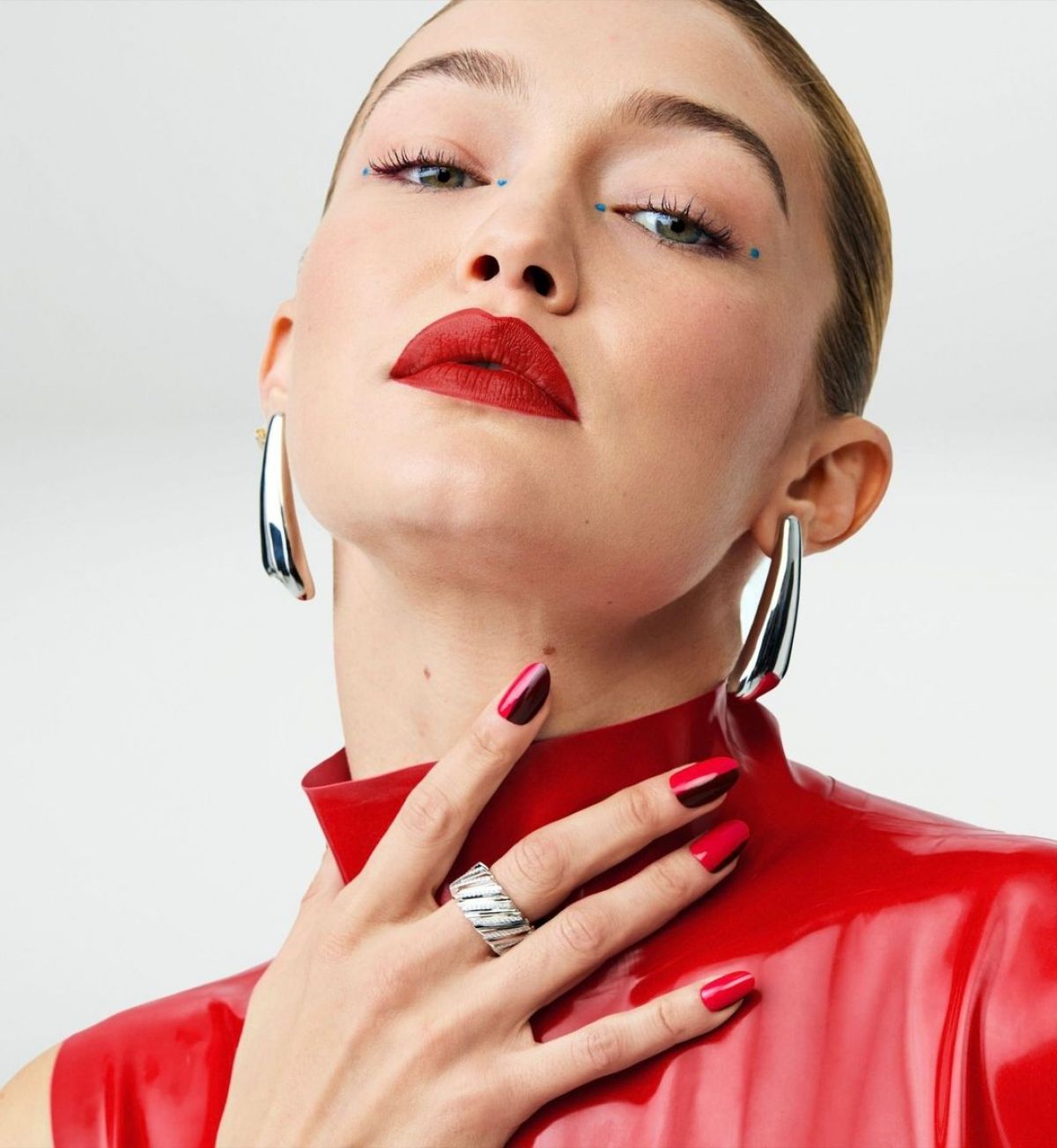 Gigi Hadid for Maybelline’s Super Stay Matte & Vinyl Ink Campaign