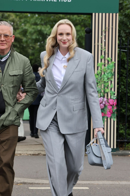 Gwendolin Christie at Womenís Finals Wimbledon Tennis Championships London 1