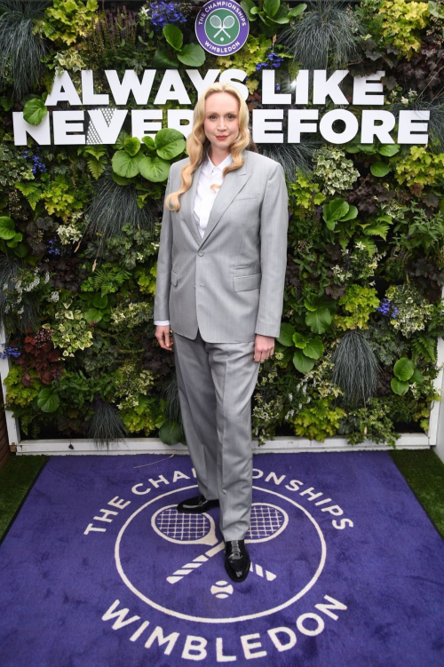 Gwendolin Christie at Womenís Finals Wimbledon Tennis Championships London 2