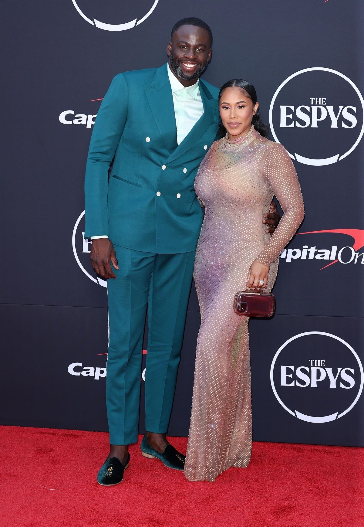 Hazel Renee and Draymond Green at 2024 ESPY Awards at Dolby Theatre in Los Angeles