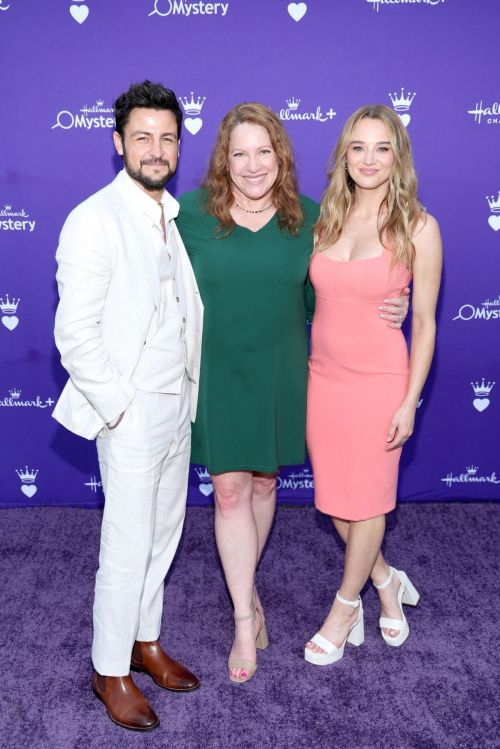 Hunter King attends at Hallmark Media Summer 2024 Television Critics Association Press Tour in Pasadena 1