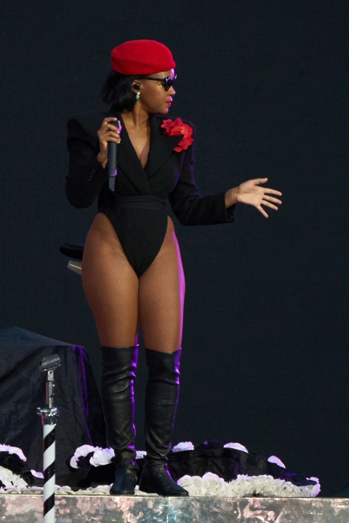 Janelle Monae Performs at Coldplayís Music of the Spheres World Tour Opening Show Rome