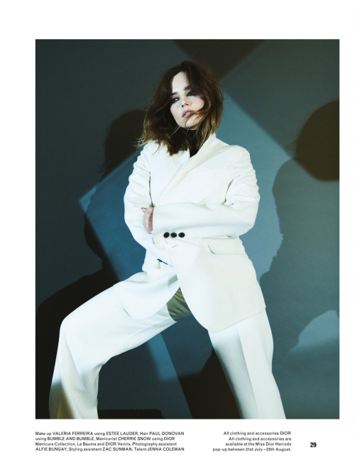 Jenna Coleman in Glass Magazine Summer 2024 1