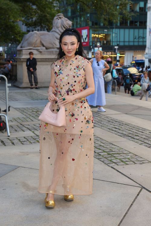 Jessica Wang seen at Marc Jacobs Fashion Show in New York, July 2024 1