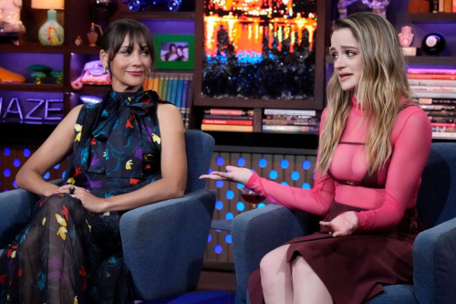 Joey King and Rashida Jones at Watch What Happens Live 6