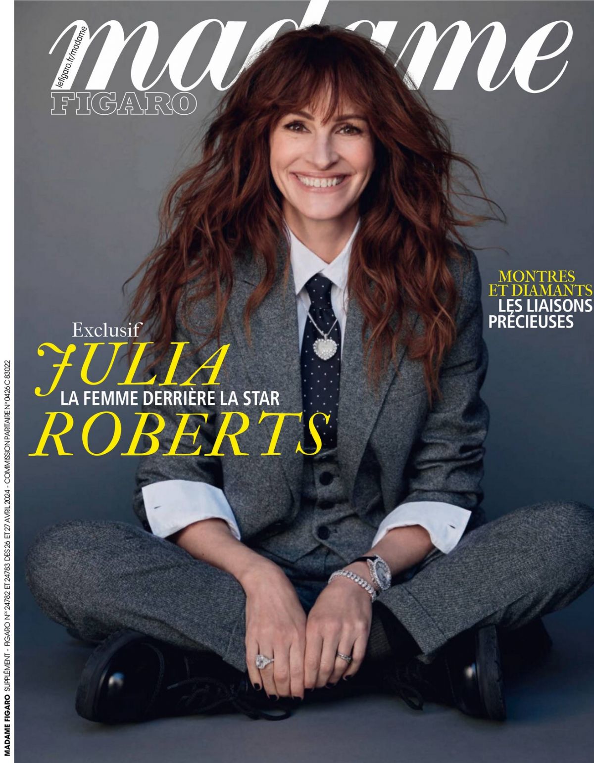 Julia Roberts Photoshoot for Madame Figaro, April 2024