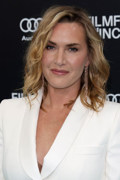 Kate Winslet in White Suit Pants at the 2024 CineMerit Award at Filmfest Munchen 1