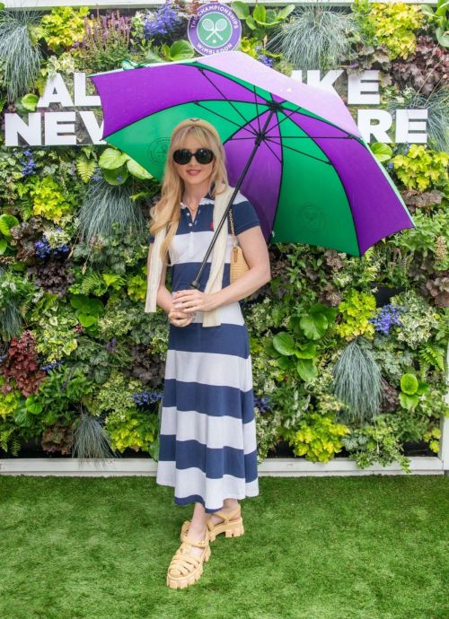 Kathryn Newton attends at 2024 Wimbledon Tennis Championships in London 2