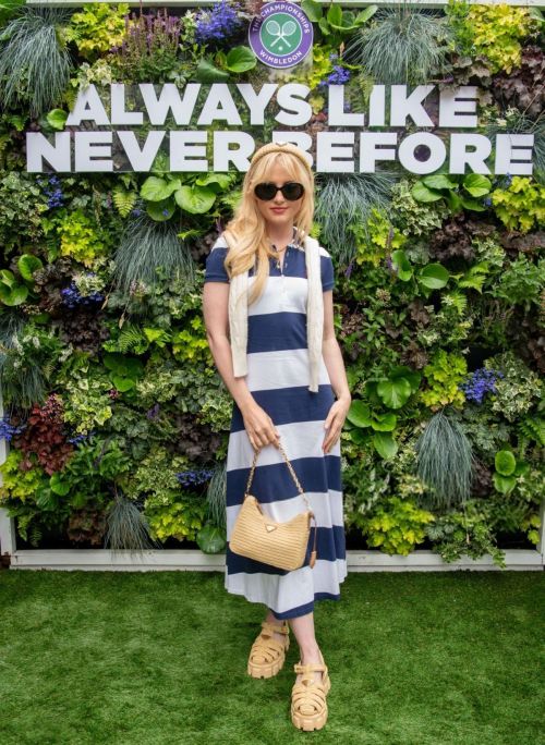 Kathryn Newton attends at 2024 Wimbledon Tennis Championships in London 3